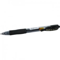 Stylo Pilot G-2 0.7 Rétractable Noir