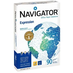 Ramette de 500 Feuilles Blanches A4 - Navigator - 90 G