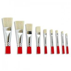 Pinceau brosse plate